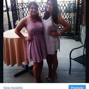 Lavender dress worn once